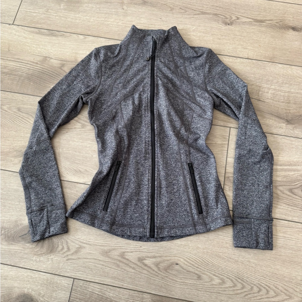 Lululemon Athletica Heathered Gray Align Jacket